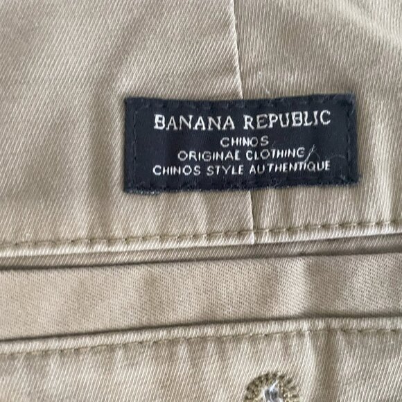 Mens Banana Republic Fulton Skinny Chino Sand - Picture 6 of 6